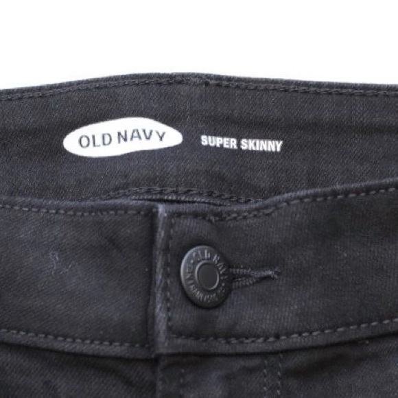 Old Navy Super Skinny Jeans Pants Stretch - Picture 3 of 5